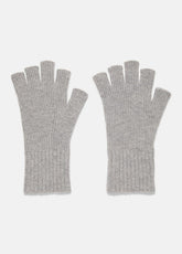 VINCE | Wool-Cashmere Rib-Knit Fingerless Glove in Gloves