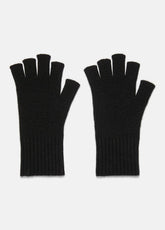 VINCE | Wool-Cashmere Rib-Knit Fingerless Glove in Gloves