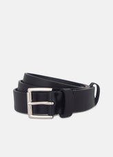 VINCE | Men's 30mm Leather Double-Loop Belt in Belts