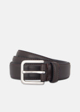 VINCE | Men’s 30mm Stitched Leather Belt in Belts
