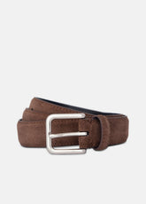 VINCE | Men's 30mm Stitched Suede Belt in Belts