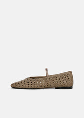 VINCE | Vivian Leather Mary Jane Flat in Shoes
