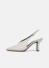 VINCE | Devi Leather Slingback Pump in Shoes