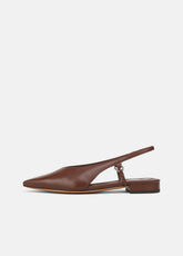 VINCE | Ines Leather Slingback Flat in Shoes