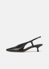 VINCE | Sabrina Leather Slingback Kitten Heel in Shoes