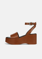 VINCE | Phillipa Leather Platform Sandal in Shoes