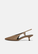 VINCE | Sabrina Leather Slingback Kitten Heel in Shoes