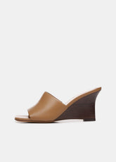 VINCE | Pia Leather Wedge Sandal in Shoes