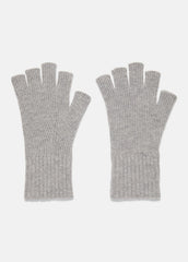 VINCE | Wool-Cashmere Rib-Knit Fingerless Glove in Gloves
