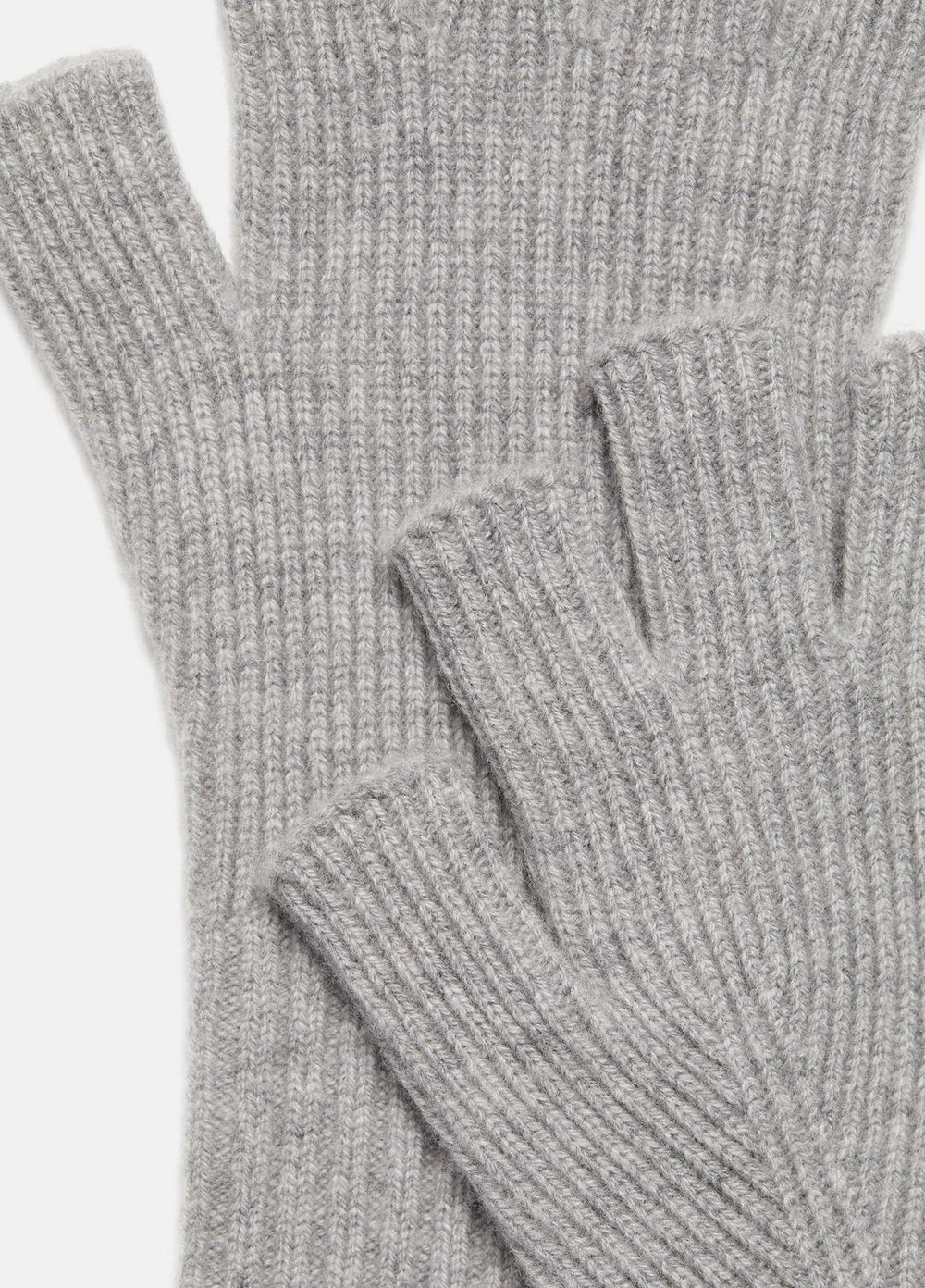 VINCE | Wool-Cashmere Rib-Knit Fingerless Glove in Gloves