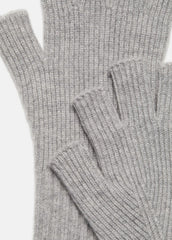 VINCE | Wool-Cashmere Rib-Knit Fingerless Glove in Gloves