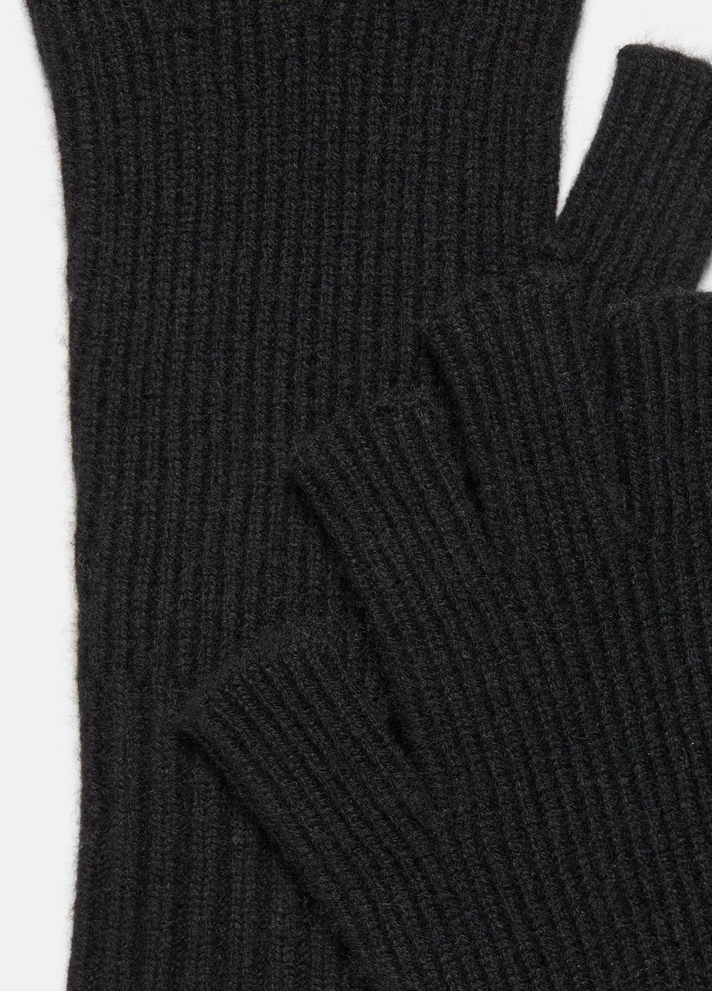 VINCE | Wool-Cashmere Rib-Knit Fingerless Glove in Gloves
