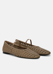 VINCE | Vivian Leather Mary Jane Flat in Shoes