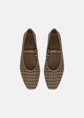 VINCE | Vivian Leather Mary Jane Flat in Shoes