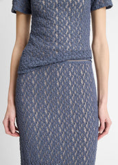VINCE | Floral Smocked Skirt in Dresses & Skirts